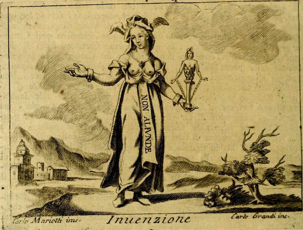 An illustration from Iconologia del cavaliere Cesare Ripa, perugino, 1764, leaf 315