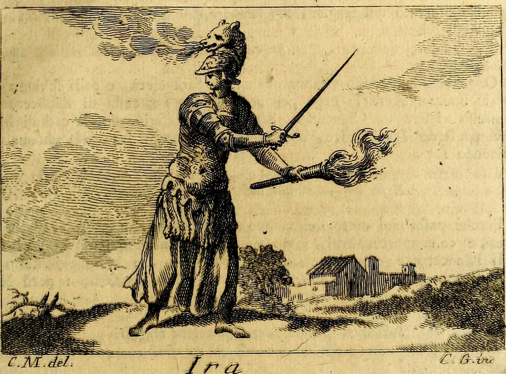 An illustration from Iconologia del cavaliere Cesare Ripa, perugino, 1764, leaf 338