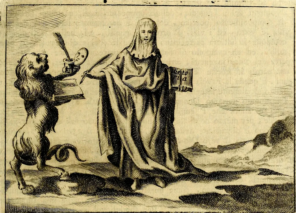 An illustration from Iconologia del cavaliere Cesare Ripa, perugino, 1764, leaf 34
