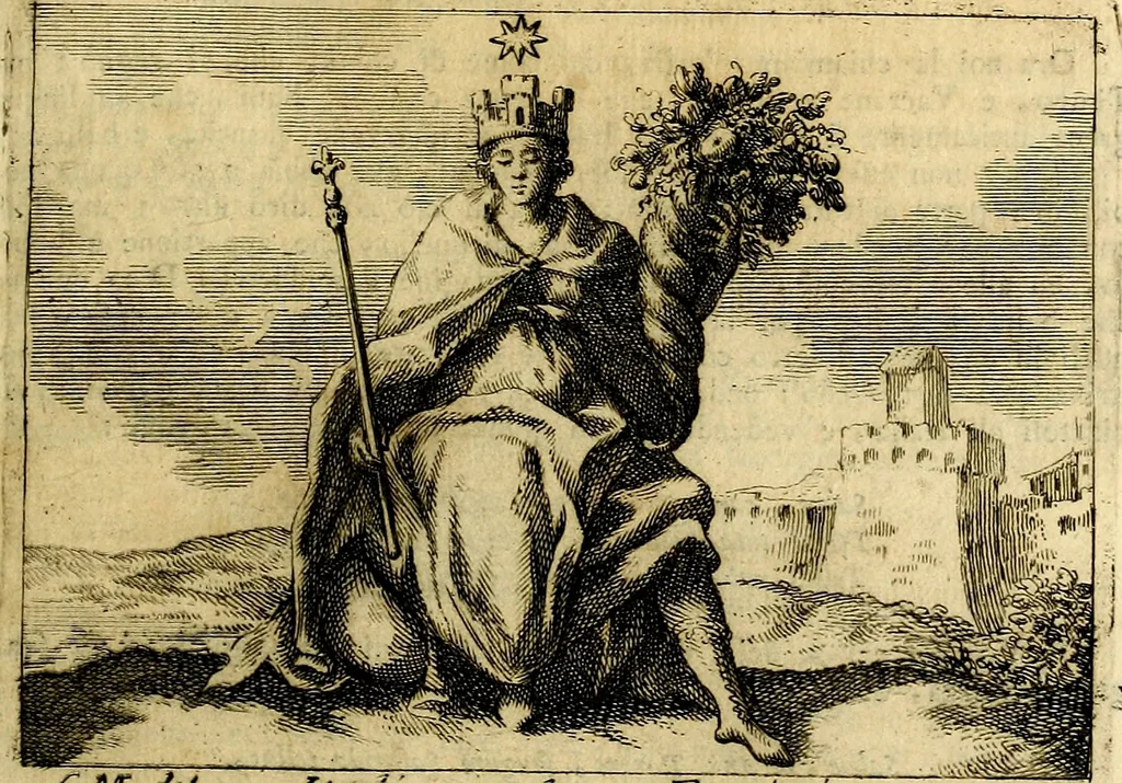 An illustration from Iconologia del cavaliere Cesare Ripa, perugino, 1764, leaf 346