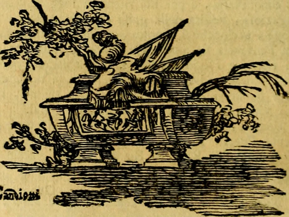 An illustration from Iconologia del cavaliere Cesare Ripa, perugino, 1764, leaf 395