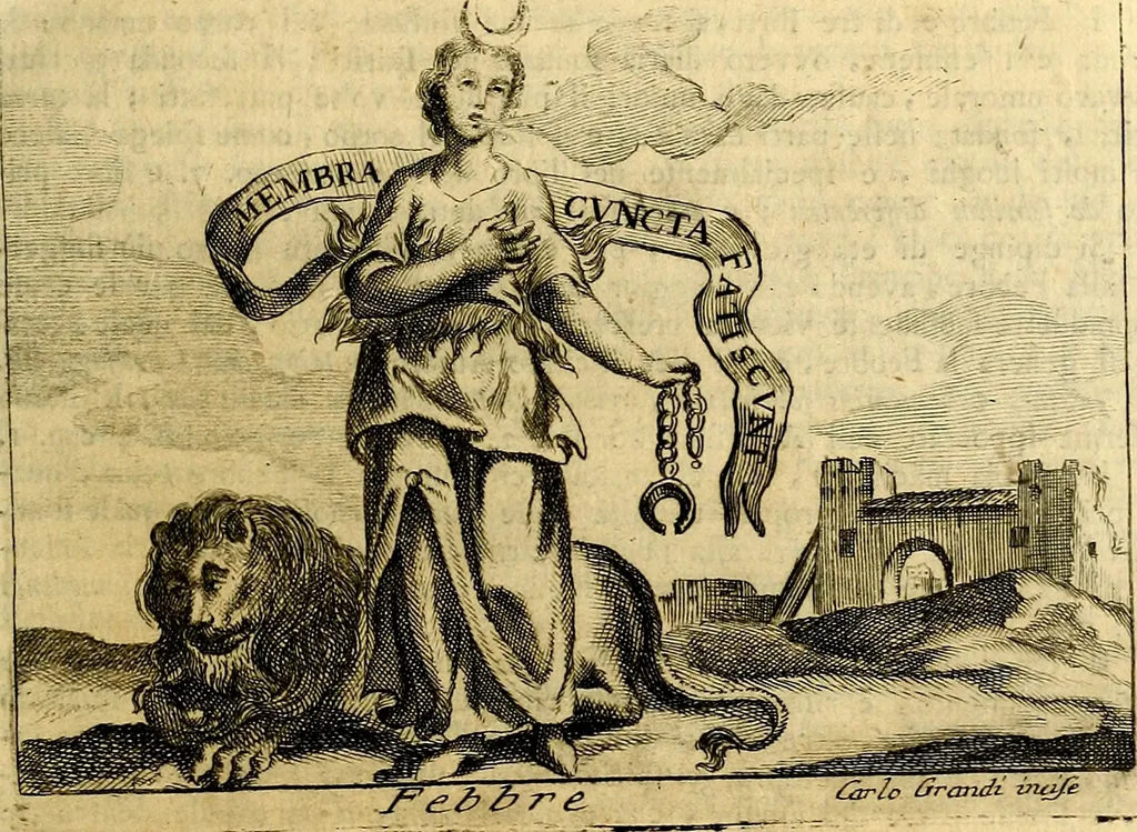 An illustration from Iconologia del cavaliere Cesare Ripa, perugino, 1764, leaf 40