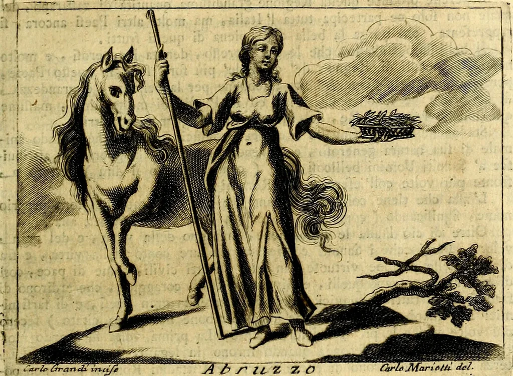 An illustration from Iconologia del cavaliere Cesare Ripa, perugino, 1764, leaf 402