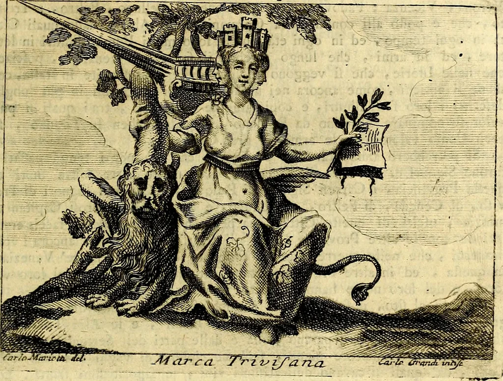 An illustration from Iconologia del cavaliere Cesare Ripa, perugino, 1764, leaf 424