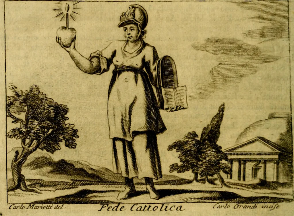 An illustration from Iconologia del cavaliere Cesare Ripa, perugino, 1764, leaf 49