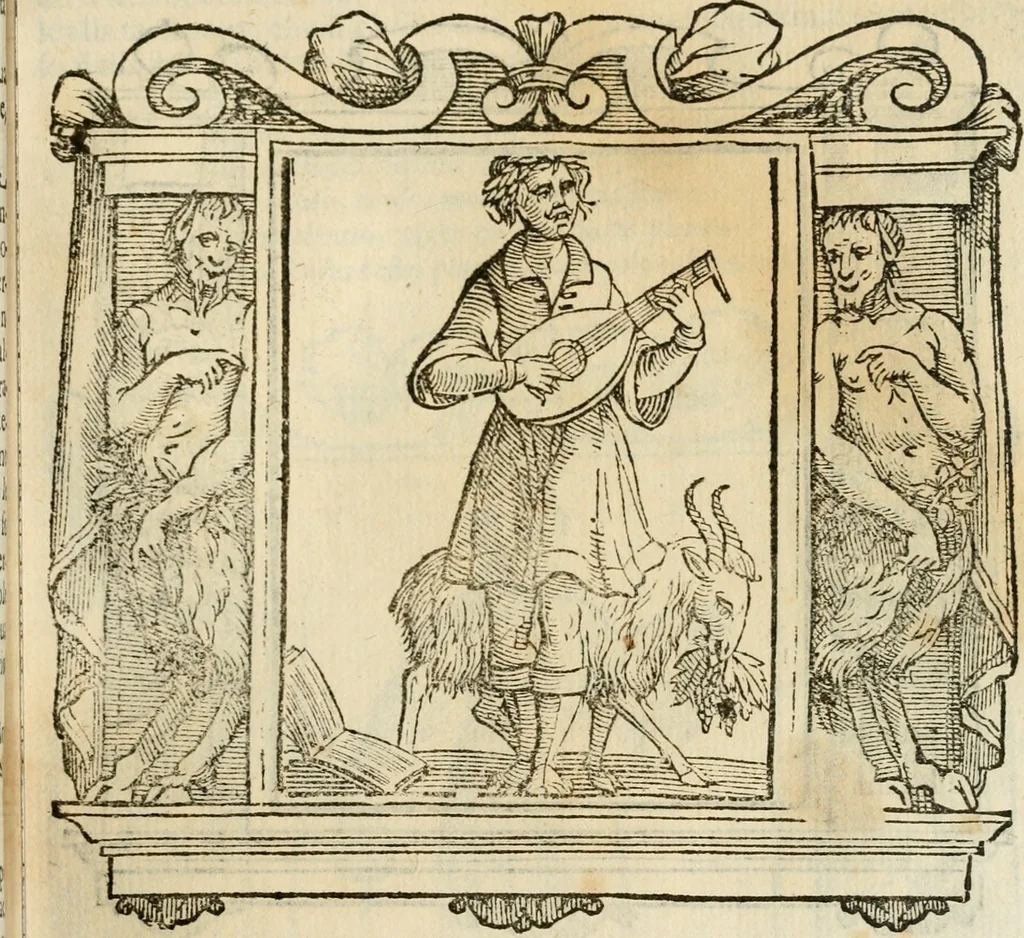An illustration from Iconologia di Cesare Ripa perugino, cavre. de sti. Mauritio, e Lazzaro : nella quale si descriuono diuerse imagini di virtù, vitij, affetti, passioni humane, arti, discipline, humori, elementi, corpi celesti, prouincie d'Italia, fiumi, tutte le parti del mondo, ed altere infinite materie : opera vtile ad oratori, predicatori, poeti, pittori, scultori, disegnatori, e ad ogni studioso .., 1613, leaf 132