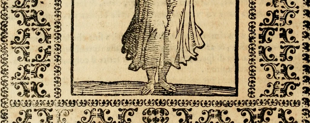 An illustration from Iconologia di Cesare Ripa perugino, cavre. de sti. Mauritio, e Lazzaro : nella quale si descriuono diuerse imagini di virtù, vitij, affetti, passioni humane, arti, discipline, humori, elementi, corpi celesti, prouincie d'Italia, fiumi, tutte le parti del mondo, ed altere infinite materie : opera vtile ad oratori, predicatori, poeti, pittori, scultori, disegnatori, e ad ogni studioso .., 1613, leaf 611