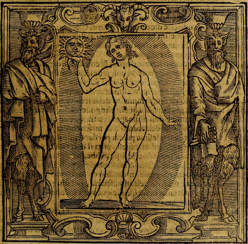 An illustration from Iconologia di Cesare Ripa Perugina ... Nella quale si descrivono diverse imagini di virtù, vitij, affetti, passioni humane, arti discipline, humori, elementi, corpi celesti, prouincie d'Italia, fiumi, tutte le parti del mondo, ed altre infinite materie. Opera utile ad oratori, predicatori, poeti pittori, sculptori, disegnatori, e ad ogni studioso, per inuentar concetti, emblemi, ed imprese, per diuisare qualsiuoglia appatato nuttiale, funerale, trionfale. Per rappresentar poemi drammatici, e per figurare co'suoi propij simboli ciò, che può cadere in pensiero humano. Ampliata ultimamente dallo stresso autore di CC. imagini, e erricchita di molti discorsi pieni di varia eruditione .., 1613, leaf 120