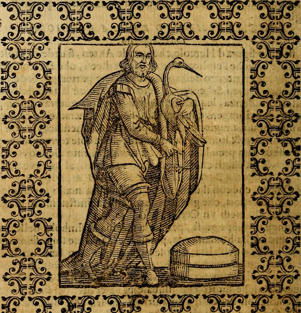 An illustration from Iconologia di Cesare Ripa Perugina ... Nella quale si descrivono diverse imagini di virtù, vitij, affetti, passioni humane, arti discipline, humori, elementi, corpi celesti, prouincie d'Italia, fiumi, tutte le parti del mondo, ed altre infinite materie. Opera utile ad oratori, predicatori, poeti pittori, sculptori, disegnatori, e ad ogni studioso, per inuentar concetti, emblemi, ed imprese, per diuisare qualsiuoglia appatato nuttiale, funerale, trionfale. Per rappresentar poemi drammatici, e per figurare co'suoi propij simboli ciò, che può cadere in pensiero humano. Ampliata ultimamente dallo stresso autore di CC. imagini, e erricchita di molti discorsi pieni di varia eruditione .., 1613, leaf 123