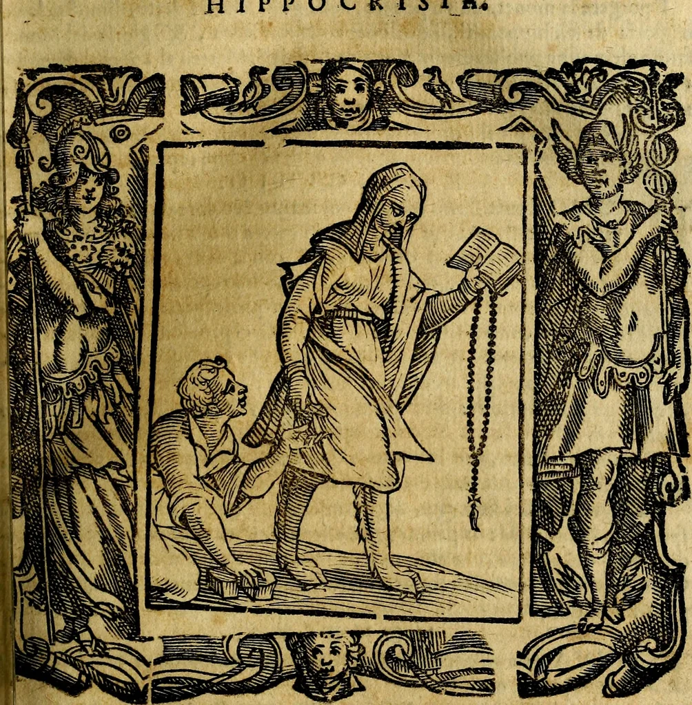 An illustration from Iconologia di Cesare Ripa Perugina ... Nella quale si descrivono diverse imagini di virtù, vitij, affetti, passioni humane, arti discipline, humori, elementi, corpi celesti, prouincie d'Italia, fiumi, tutte le parti del mondo, ed altre infinite materie. Opera utile ad oratori, predicatori, poeti pittori, sculptori, disegnatori, e ad ogni studioso, per inuentar concetti, emblemi, ed imprese, per diuisare qualsiuoglia appatato nuttiale, funerale, trionfale. Per rappresentar poemi drammatici, e per figurare co'suoi propij simboli ciò, che può cadere in pensiero humano. Ampliata ultimamente dallo stresso autore di CC. imagini, e erricchita di molti discorsi pieni di varia eruditione .., 1613, leaf 322