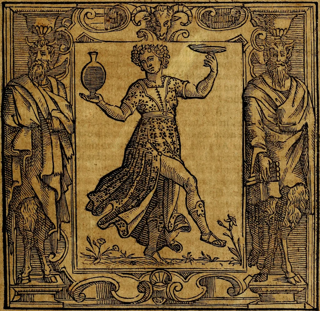 An illustration from Iconologia di Cesare Ripa Perugina ... Nella quale si descrivono diverse imagini di virtù, vitij, affetti, passioni humane, arti discipline, humori, elementi, corpi celesti, prouincie d'Italia, fiumi, tutte le parti del mondo, ed altre infinite materie. Opera utile ad oratori, predicatori, poeti pittori, sculptori, disegnatori, e ad ogni studioso, per inuentar concetti, emblemi, ed imprese, per diuisare qualsiuoglia appatato nuttiale, funerale, trionfale. Per rappresentar poemi drammatici, e per figurare co'suoi propij simboli ciò, che può cadere in pensiero humano. Ampliata ultimamente dallo stresso autore di CC. imagini, e erricchita di molti discorsi pieni di varia eruditione .., 1613, leaf 34