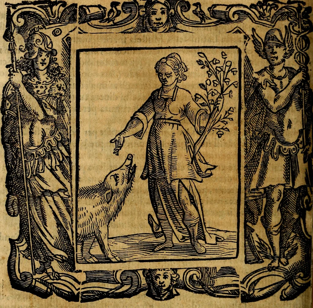 An illustration from Iconologia di Cesare Ripa Perugina ... Nella quale si descrivono diverse imagini di virtù, vitij, affetti, passioni humane, arti discipline, humori, elementi, corpi celesti, prouincie d'Italia, fiumi, tutte le parti del mondo, ed altre infinite materie. Opera utile ad oratori, predicatori, poeti pittori, sculptori, disegnatori, e ad ogni studioso, per inuentar concetti, emblemi, ed imprese, per diuisare qualsiuoglia appatato nuttiale, funerale, trionfale. Per rappresentar poemi drammatici, e per figurare co'suoi propij simboli ciò, che può cadere in pensiero humano. Ampliata ultimamente dallo stresso autore di CC. imagini, e erricchita di molti discorsi pieni di varia eruditione .., 1613, leaf 355