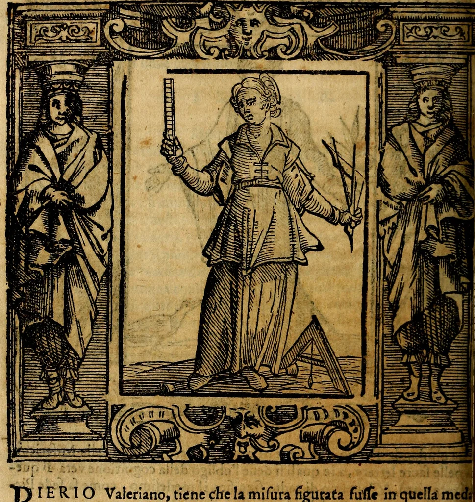 An illustration from Iconologia di Cesare Ripa Perugina ... Nella quale si descrivono diverse imagini di virtù, vitij, affetti, passioni humane, arti discipline, humori, elementi, corpi celesti, prouincie d'Italia, fiumi, tutte le parti del mondo, ed altre infinite materie. Opera utile ad oratori, predicatori, poeti pittori, sculptori, disegnatori, e ad ogni studioso, per inuentar concetti, emblemi, ed imprese, per diuisare qualsiuoglia appatato nuttiale, funerale, trionfale. Per rappresentar poemi drammatici, e per figurare co'suoi propij simboli ciò, che può cadere in pensiero humano. Ampliata ultimamente dallo stresso autore di CC. imagini, e erricchita di molti discorsi pieni di varia eruditione .., 1613, leaf 463