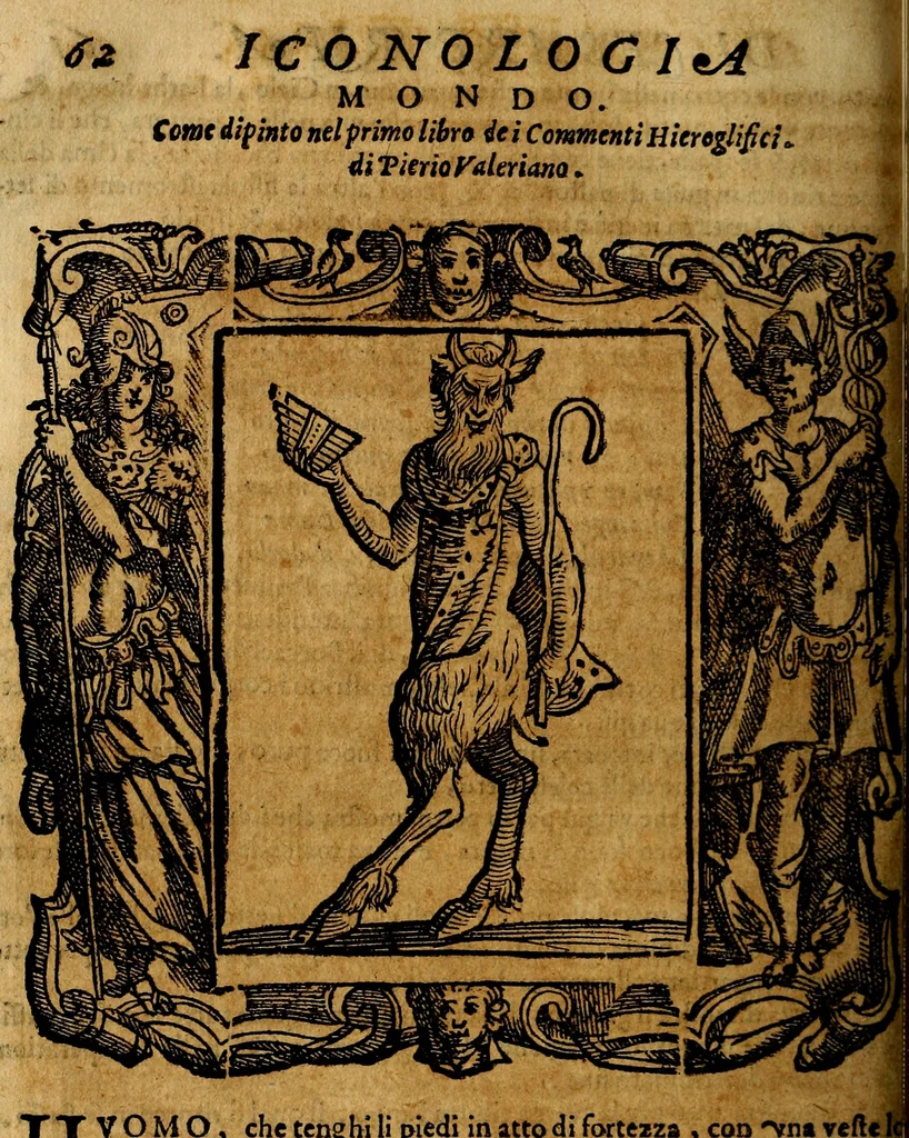 An illustration from Iconologia di Cesare Ripa Perugina ... Nella quale si descrivono diverse imagini di virtù, vitij, affetti, passioni humane, arti discipline, humori, elementi, corpi celesti, prouincie d'Italia, fiumi, tutte le parti del mondo, ed altre infinite materie. Opera utile ad oratori, predicatori, poeti pittori, sculptori, disegnatori, e ad ogni studioso, per inuentar concetti, emblemi, ed imprese, per diuisare qualsiuoglia appatato nuttiale, funerale, trionfale. Per rappresentar poemi drammatici, e per figurare co'suoi propij simboli ciò, che può cadere in pensiero humano. Ampliata ultimamente dallo stresso autore di CC. imagini, e erricchita di molti discorsi pieni di varia eruditione .., 1613, leaf 477