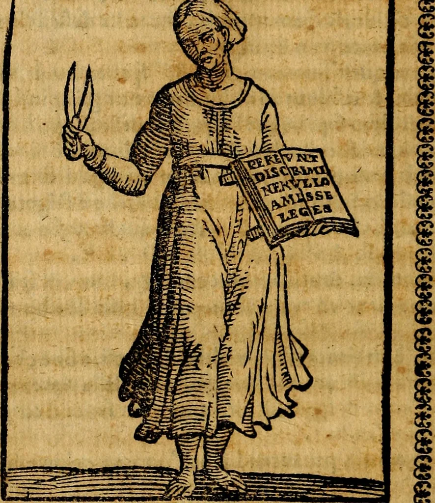 An illustration from Iconologia di Cesare Ripa Perugina ... Nella quale si descrivono diverse imagini di virtù, vitij, affetti, passioni humane, arti discipline, humori, elementi, corpi celesti, prouincie d'Italia, fiumi, tutte le parti del mondo, ed altre infinite materie. Opera utile ad oratori, predicatori, poeti pittori, sculptori, disegnatori, e ad ogni studioso, per inuentar concetti, emblemi, ed imprese, per diuisare qualsiuoglia appatato nuttiale, funerale, trionfale. Per rappresentar poemi drammatici, e per figurare co'suoi propij simboli ciò, che può cadere in pensiero humano. Ampliata ultimamente dallo stresso autore di CC. imagini, e erricchita di molti discorsi pieni di varia eruditione .., 1613, leaf 611