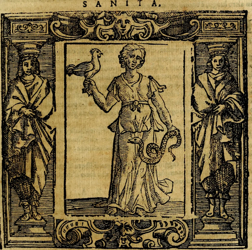 An illustration from Iconologia di Cesare Ripa Perugina ... Nella quale si descrivono diverse imagini di virtù, vitij, affetti, passioni humane, arti discipline, humori, elementi, corpi celesti, prouincie d'Italia, fiumi, tutte le parti del mondo, ed altre infinite materie. Opera utile ad oratori, predicatori, poeti pittori, sculptori, disegnatori, e ad ogni studioso, per inuentar concetti, emblemi, ed imprese, per diuisare qualsiuoglia appatato nuttiale, funerale, trionfale. Per rappresentar poemi drammatici, e per figurare co'suoi propij simboli ciò, che può cadere in pensiero humano. Ampliata ultimamente dallo stresso autore di CC. imagini, e erricchita di molti discorsi pieni di varia eruditione .., 1613, leaf 620