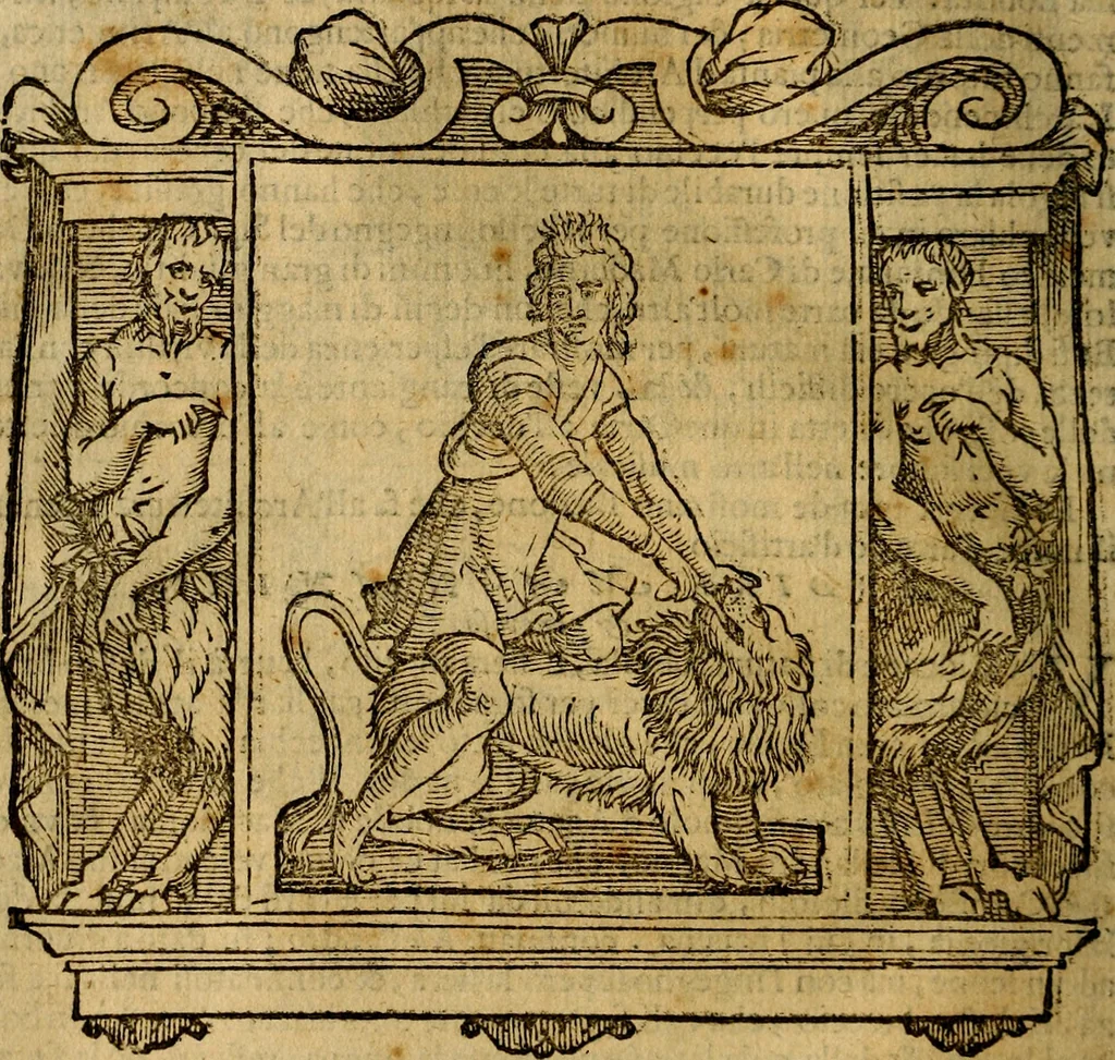 An illustration from Iconologia di Cesare Ripa Perugina ... Nella quale si descrivono diverse imagini di virtù, vitij, affetti, passioni humane, arti discipline, humori, elementi, corpi celesti, prouincie d'Italia, fiumi, tutte le parti del mondo, ed altre infinite materie. Opera utile ad oratori, predicatori, poeti pittori, sculptori, disegnatori, e ad ogni studioso, per inuentar concetti, emblemi, ed imprese, per diuisare qualsiuoglia appatato nuttiale, funerale, trionfale. Per rappresentar poemi drammatici, e per figurare co'suoi propij simboli ciò, che può cadere in pensiero humano. Ampliata ultimamente dallo stresso autore di CC. imagini, e erricchita di molti discorsi pieni di varia eruditione .., 1613, leaf 109