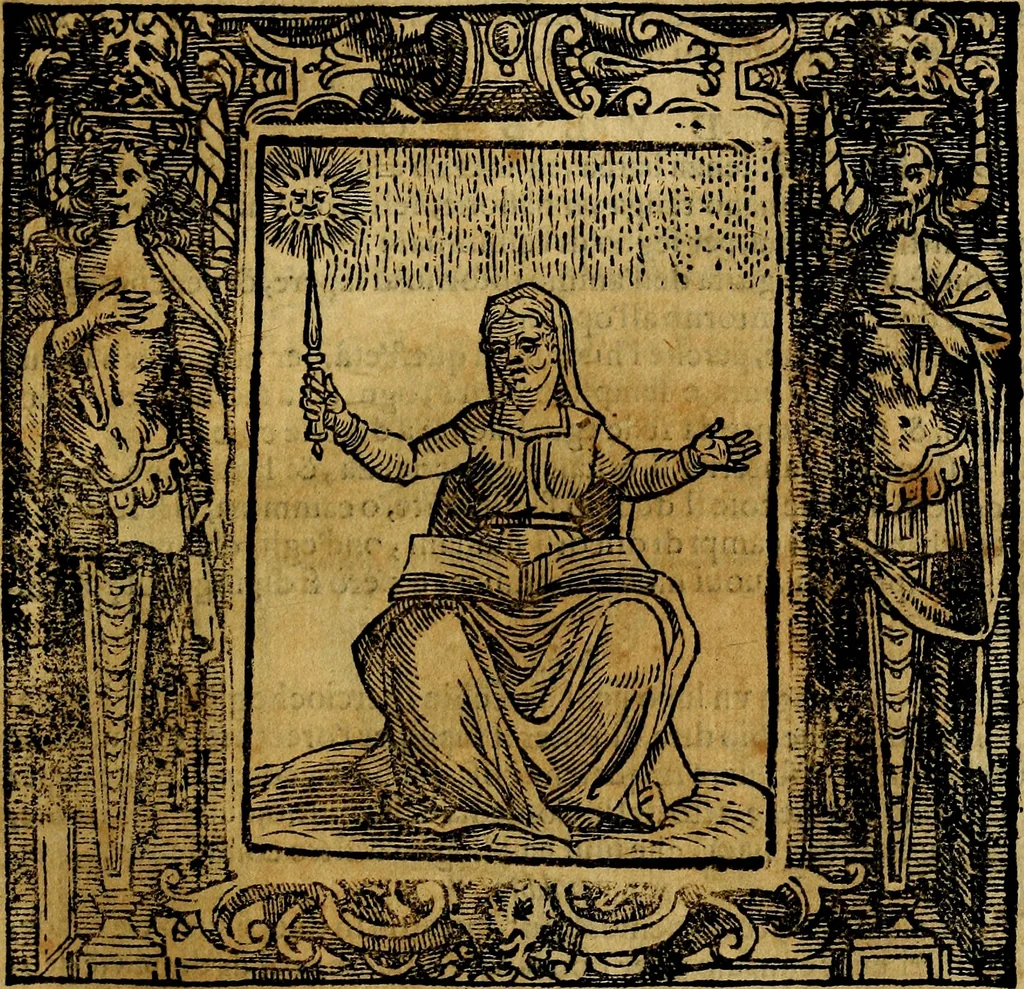 An illustration from Iconologia di Cesare Ripa Perugina ... Nella quale si descrivono diverse imagini di virtù, vitij, affetti, passioni humane, arti discipline, humori, elementi, corpi celesti, prouincie d'Italia, fiumi, tutte le parti del mondo, ed altre infinite materie. Opera utile ad oratori, predicatori, poeti pittori, sculptori, disegnatori, e ad ogni studioso, per inuentar concetti, emblemi, ed imprese, per diuisare qualsiuoglia appatato nuttiale, funerale, trionfale. Per rappresentar poemi drammatici, e per figurare co'suoi propij simboli ciò, che può cadere in pensiero humano. Ampliata ultimamente dallo stresso autore di CC. imagini, e erricchita di molti discorsi pieni di varia eruditione .., 1613, leaf 222