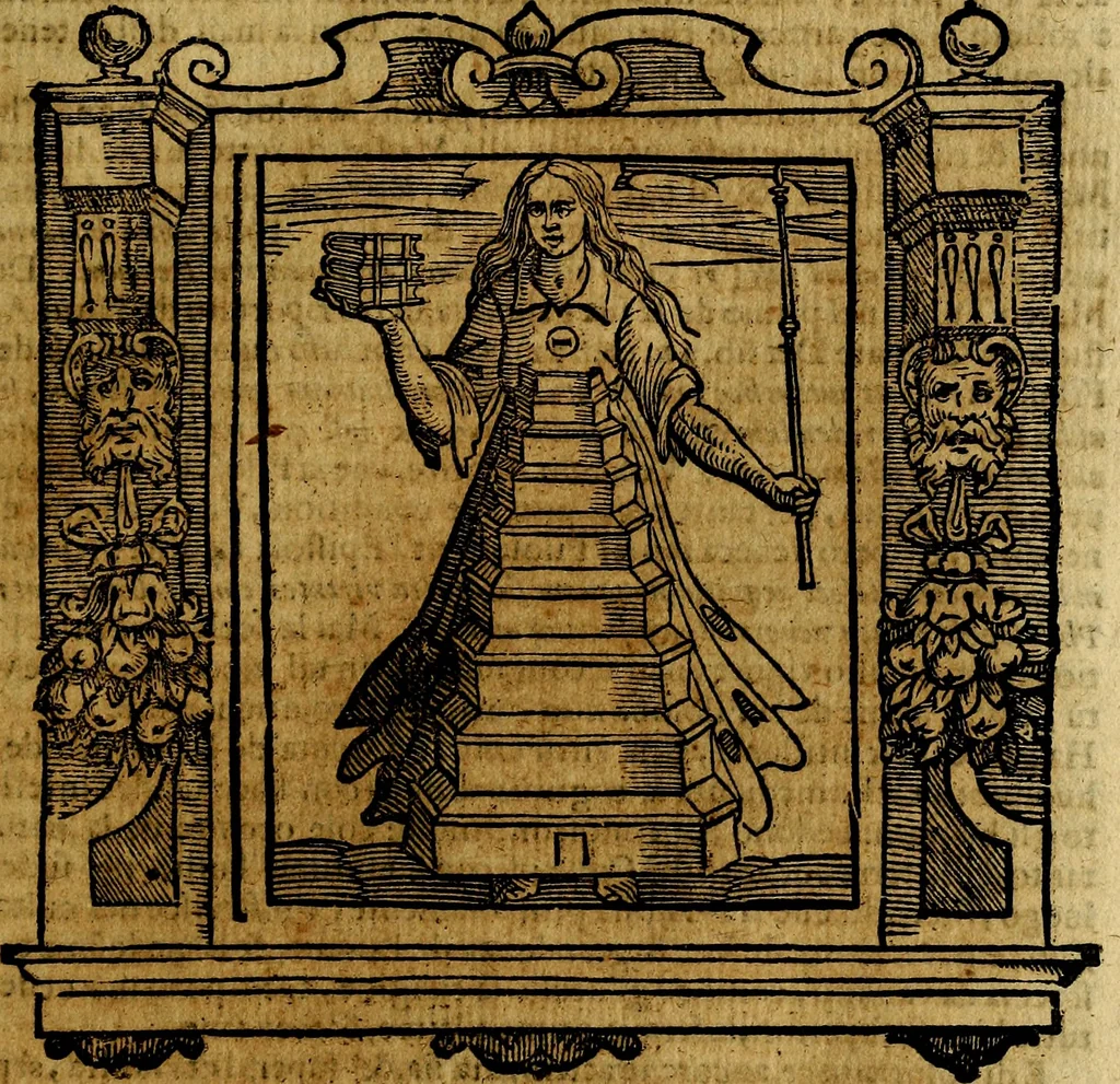 An illustration from Iconologia di Cesare Ripa Perugina ... Nella quale si descrivono diverse imagini di virtù, vitij, affetti, passioni humane, arti discipline, humori, elementi, corpi celesti, prouincie d'Italia, fiumi, tutte le parti del mondo, ed altre infinite materie. Opera utile ad oratori, predicatori, poeti pittori, sculptori, disegnatori, e ad ogni studioso, per inuentar concetti, emblemi, ed imprese, per diuisare qualsiuoglia appatato nuttiale, funerale, trionfale. Per rappresentar poemi drammatici, e per figurare co'suoi propij simboli ciò, che può cadere in pensiero humano. Ampliata ultimamente dallo stresso autore di CC. imagini, e erricchita di molti discorsi pieni di varia eruditione .., 1613, leaf 326