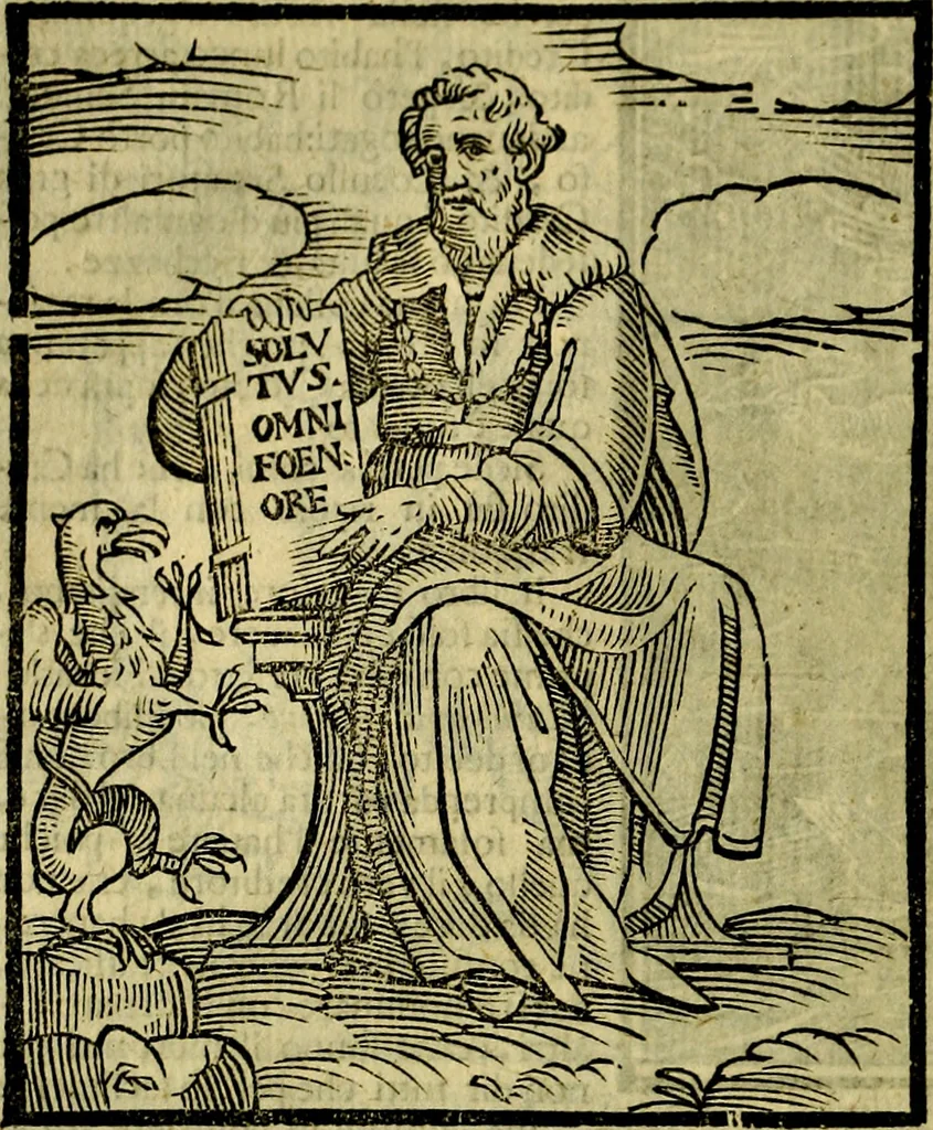 An illustration from Iconologia di Cesare Ripa ... Divisa in tre libri, ne i quali si esprimono varie imagini di virtù, vitij, affetti, passioni humane, arti, discipline, humori, elementi, corpi celesti, prouincie d'Italia, fiumi, & altre materie infinite vtili ad ogni stato di persone, 1669, leaf 191