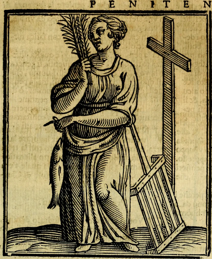 An illustration from Iconologia di Cesare Ripa ... Divisa in tre libri, ne i quali si esprimono varie imagini di virtù, vitij, affetti, passioni humane, arti, discipline, humori, elementi, corpi celesti, prouincie d'Italia, fiumi, & altre materie infinite vtili ad ogni stato di persone, 1669, leaf 542