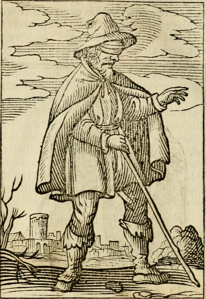 An illustration from Iconologia, of, Uytbeeldingen des verstands : waer in verscheiden afbeeldingen van deughden, ondeughden, genegentheden, menschlijcke hertztochten, konsten, leeringen, sinlijckheden, elementen, hemelsche lichamen, landschappen van Italien, revieren van alle deelen des werrelts, en alle andere ontallijcke stoffen, met hare verklaringen, werden verhandelt : een werck dat dienstigh is, allen reedenaers, poëten, schilders, beeldhouwers, teyckenaers, en alle andere konstbeminders en liefhebbers der geleertheyt en eerlijcke wetenschappen ..., 1644, leaf 115