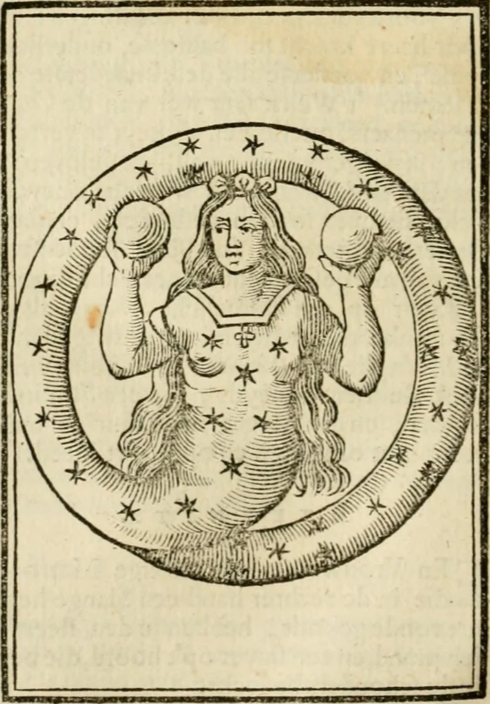 An illustration from Iconologia, of, Uytbeeldingen des verstands : waer in verscheiden afbeeldingen van deughden, ondeughden, genegentheden, menschlijcke hertztochten, konsten, leeringen, sinlijckheden, elementen, hemelsche lichamen, landschappen van Italien, revieren van alle deelen des werrelts, en alle andere ontallijcke stoffen, met hare verklaringen, werden verhandelt : een werck dat dienstigh is, allen reedenaers, poëten, schilders, beeldhouwers, teyckenaers, en alle andere konstbeminders en liefhebbers der geleertheyt en eerlijcke wetenschappen ..., 1644, leaf 149