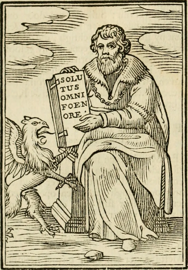 An illustration from Iconologia, of, Uytbeeldingen des verstands : waer in verscheiden afbeeldingen van deughden, ondeughden, genegentheden, menschlijcke hertztochten, konsten, leeringen, sinlijckheden, elementen, hemelsche lichamen, landschappen van Italien, revieren van alle deelen des werrelts, en alle andere ontallijcke stoffen, met hare verklaringen, werden verhandelt : een werck dat dienstigh is, allen reedenaers, poëten, schilders, beeldhouwers, teyckenaers, en alle andere konstbeminders en liefhebbers der geleertheyt en eerlijcke wetenschappen ..., 1644, leaf 171