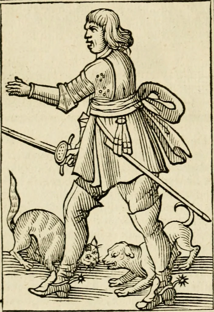 An illustration from Iconologia, of, Uytbeeldingen des verstands : waer in verscheiden afbeeldingen van deughden, ondeughden, genegentheden, menschlijcke hertztochten, konsten, leeringen, sinlijckheden, elementen, hemelsche lichamen, landschappen van Italien, revieren van alle deelen des werrelts, en alle andere ontallijcke stoffen, met hare verklaringen, werden verhandelt : een werck dat dienstigh is, allen reedenaers, poëten, schilders, beeldhouwers, teyckenaers, en alle andere konstbeminders en liefhebbers der geleertheyt en eerlijcke wetenschappen ..., 1644, leaf 515