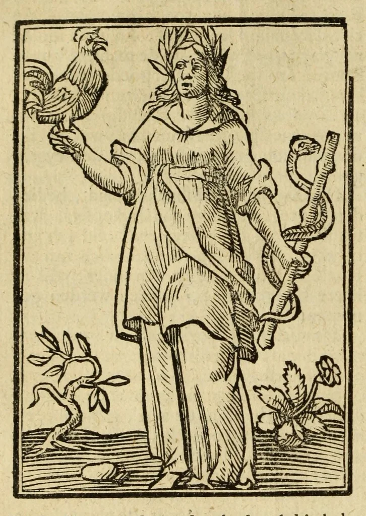 An illustration from Iconologia, of uytbeeldingen des verstands, 1644, leaf 178