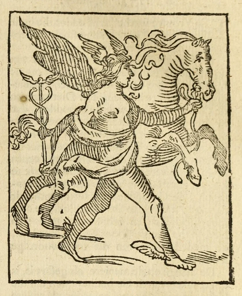 An illustration from Iconologia, of uytbeeldingen des verstands, 1644, leaf 181
