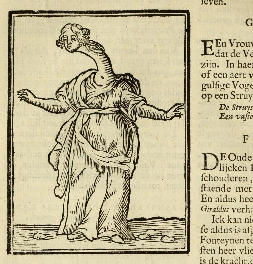 An illustration from Iconologia, of uytbeeldingen des verstands, 1644, leaf 210