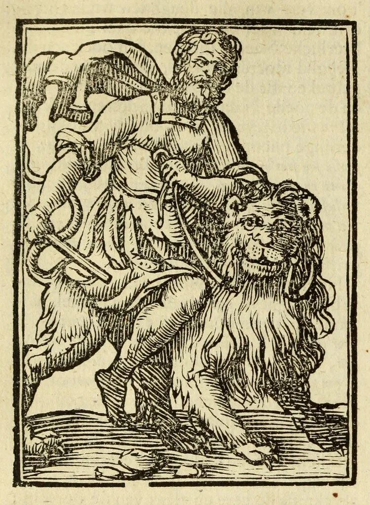 An illustration from Iconologia, of uytbeeldingen des verstands, 1644, leaf 216