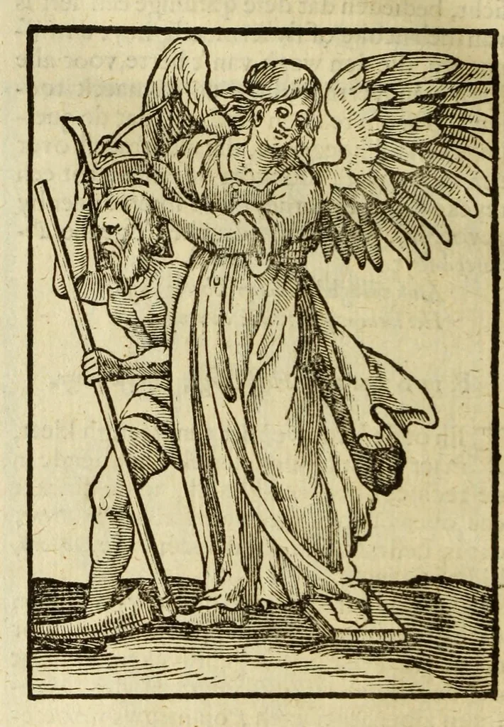 An illustration from Iconologia, of uytbeeldingen des verstands, 1644, leaf 220