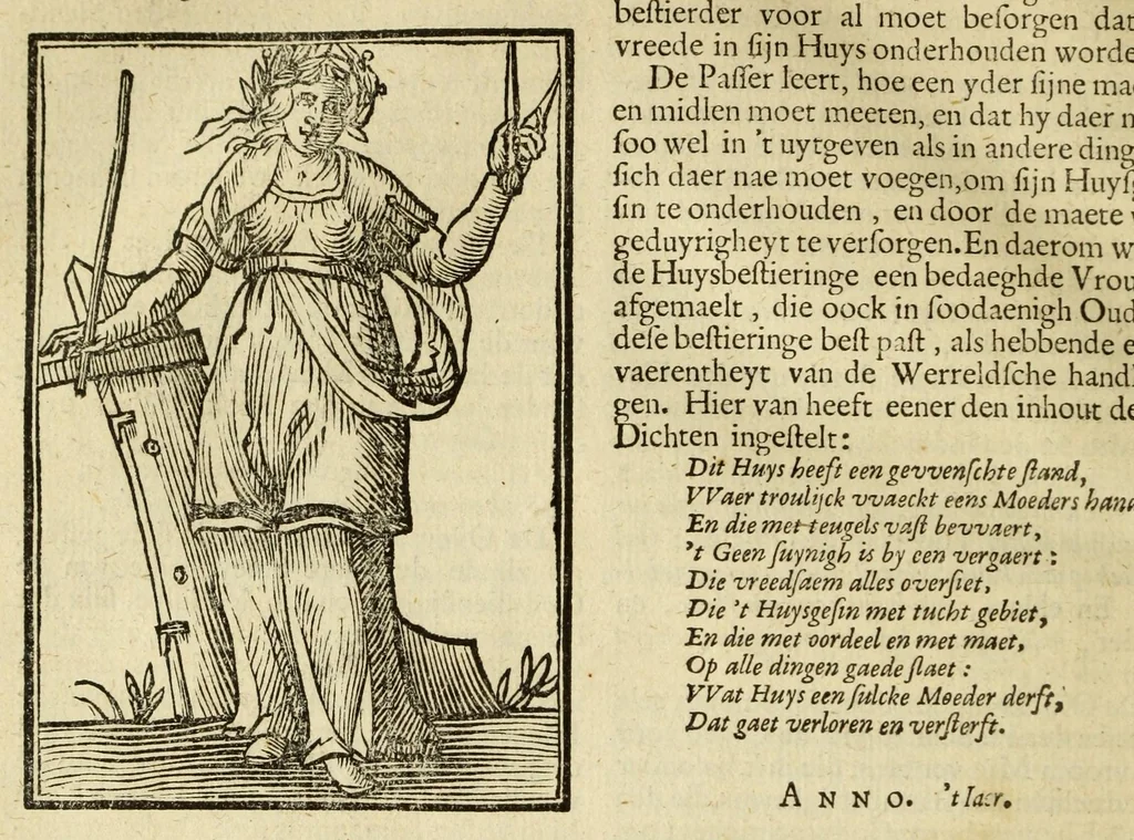 An illustration from Iconologia, of uytbeeldingen des verstands, 1644, leaf 232