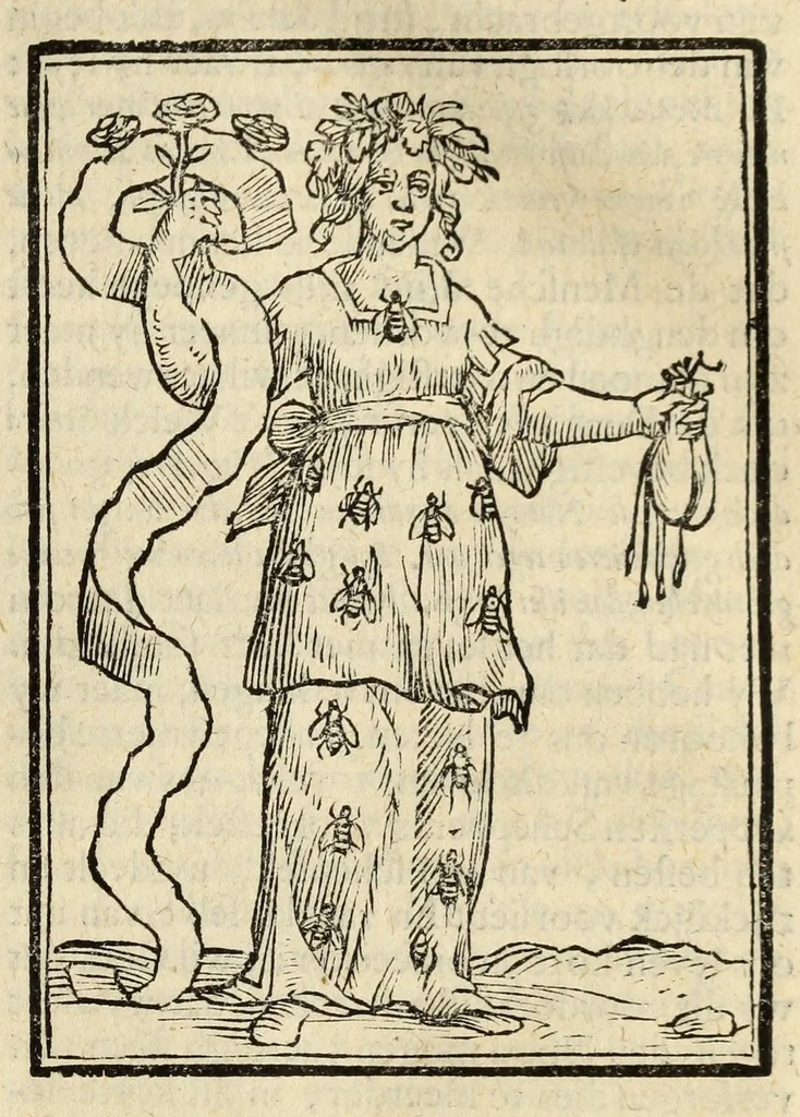 An illustration from Iconologia, of uytbeeldingen des verstands, 1644, leaf 307