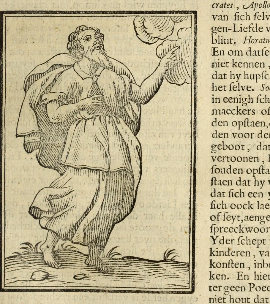 An illustration from Iconologia, of uytbeeldingen des verstands, 1644, leaf 315
