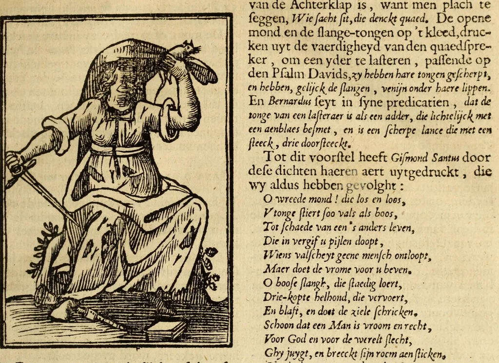 An illustration from Iconologia, of uytbeeldingen des verstands, 1644, leaf 33