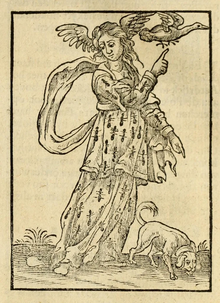 An illustration from Iconologia, of uytbeeldingen des verstands, 1644, leaf 367