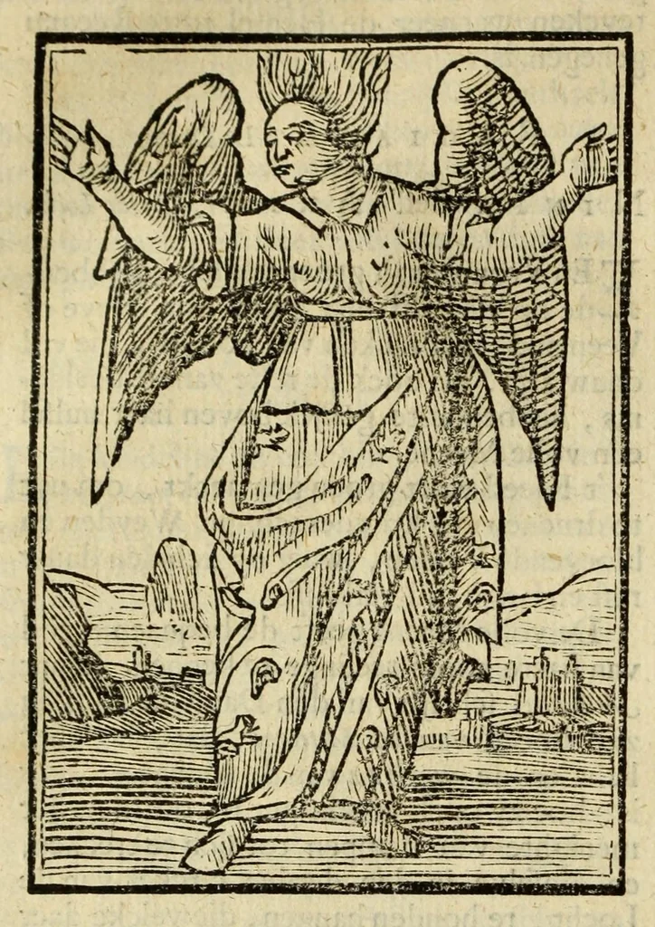 An illustration from Iconologia, of uytbeeldingen des verstands, 1644, leaf 376