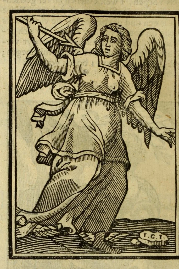 An illustration from Iconologia, of uytbeeldingen des verstands, 1644, leaf 494