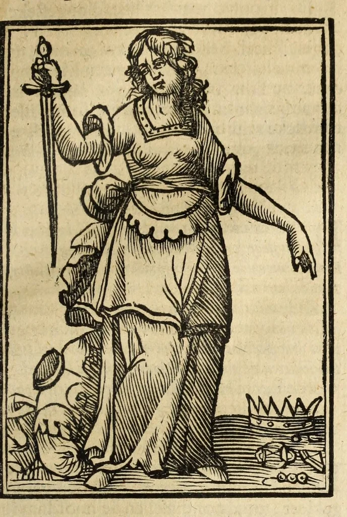 An illustration from Iconologia, of uytbeeldingen des verstands, 1644, leaf 535