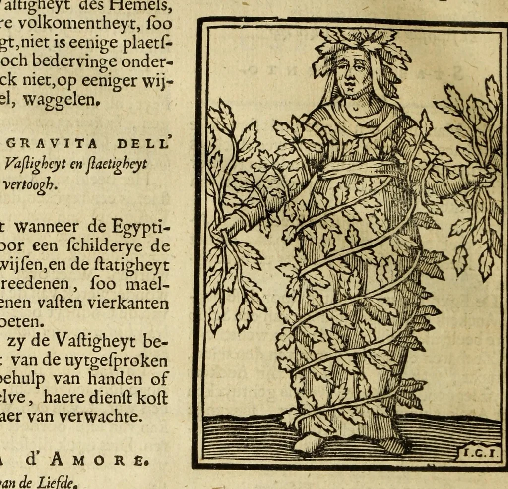 An illustration from Iconologia, of uytbeeldingen des verstands, 1644, leaf 542