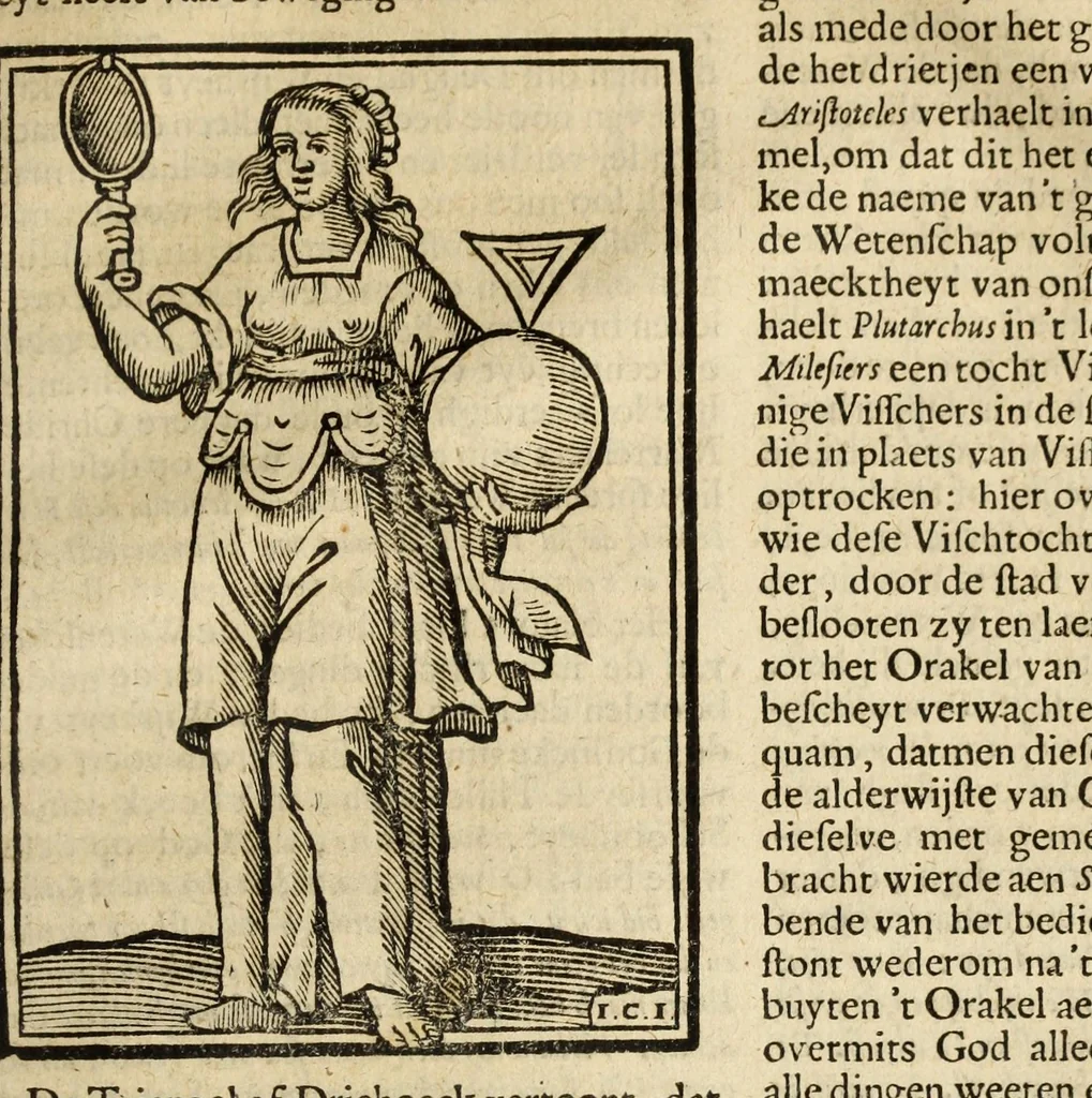 An illustration from Iconologia, of uytbeeldingen des verstands, 1644, leaf 631
