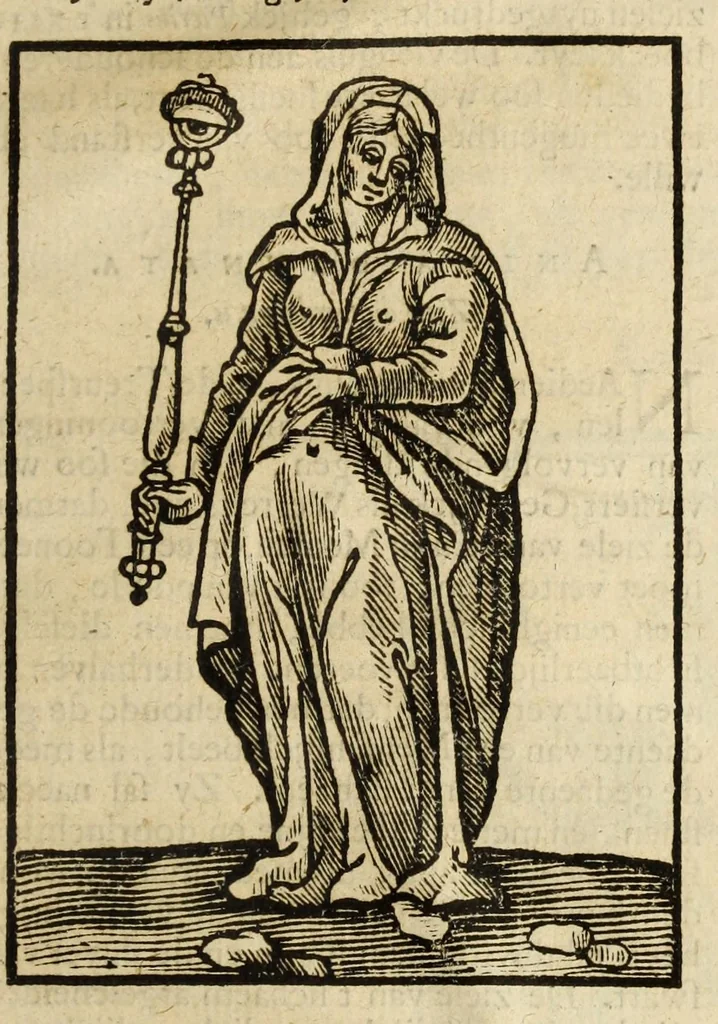 An illustration from Iconologia, of uytbeeldingen des verstands, 1644, leaf 653