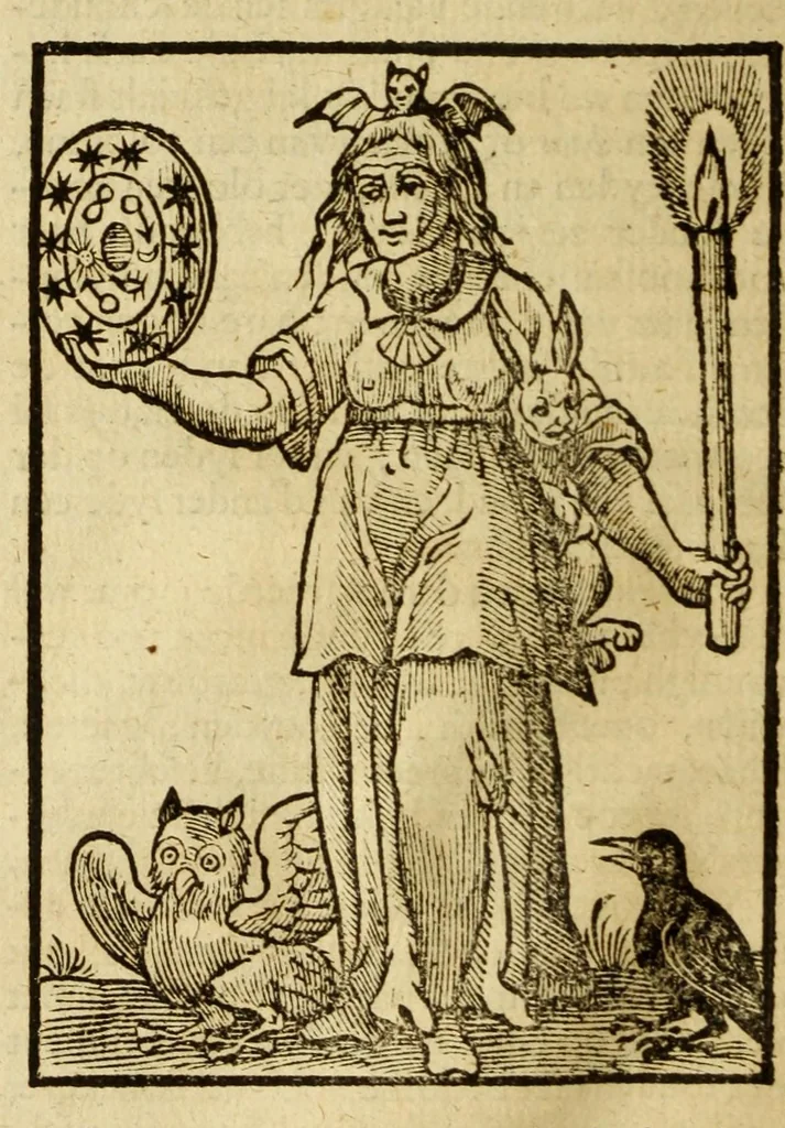 An illustration from Iconologia, of uytbeeldingen des verstands, 1644, leaf 80