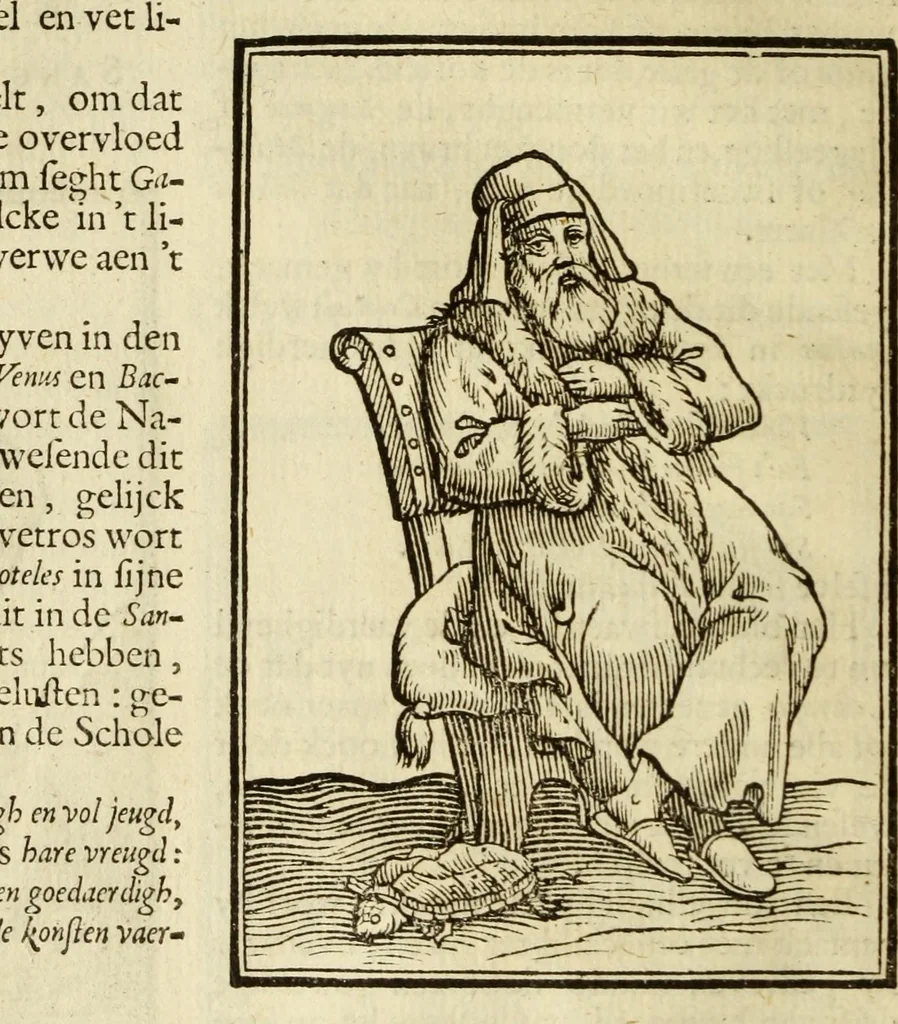An illustration from Iconologia, of uytbeeldingen des verstands, 1644, leaf 96