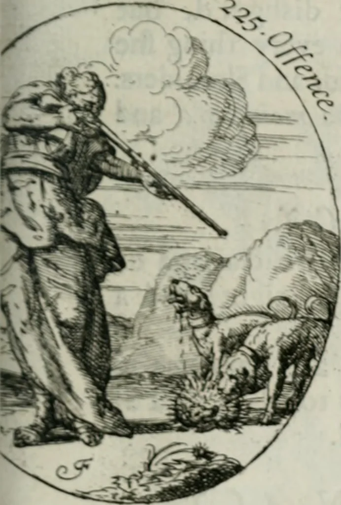 An illustration from Iconologia, or, Moral emblems, 1709, leaf 130