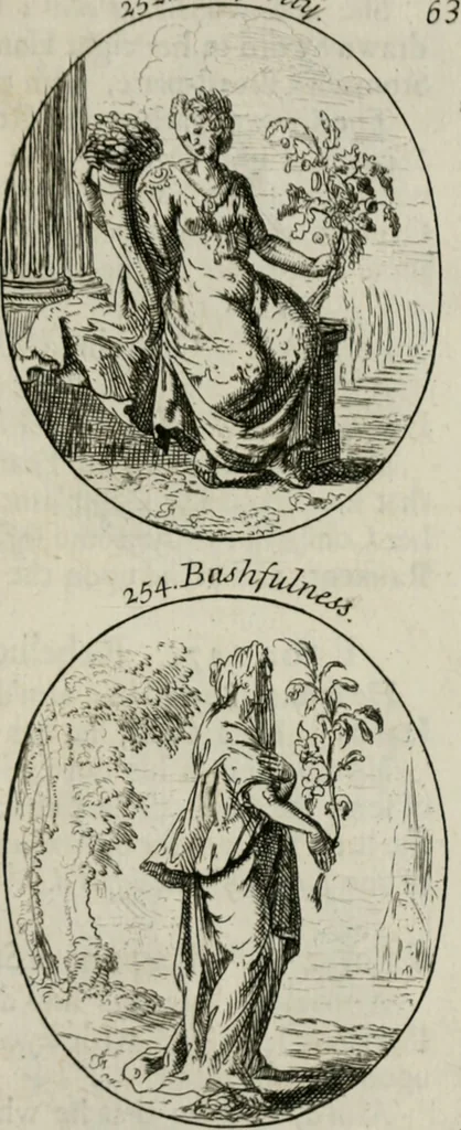 An illustration from Iconologia, or, Moral emblems, 1709, leaf 142