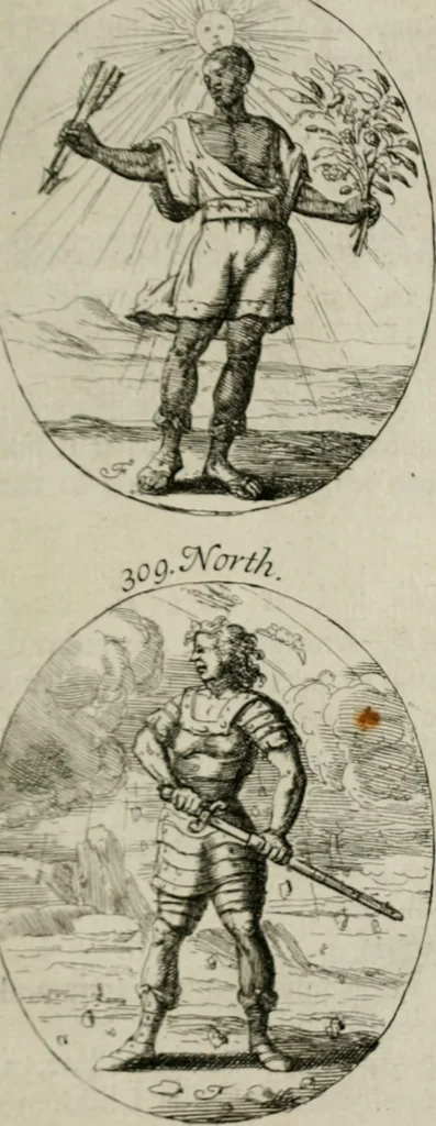 An illustration from Iconologia, or, Moral emblems, 1709, leaf 170